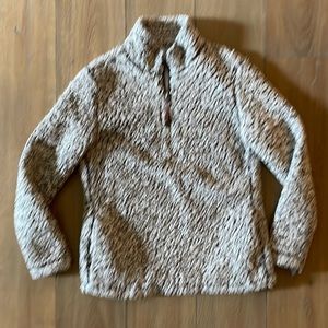 Fleece 1/4 zip Pullover- Size XS